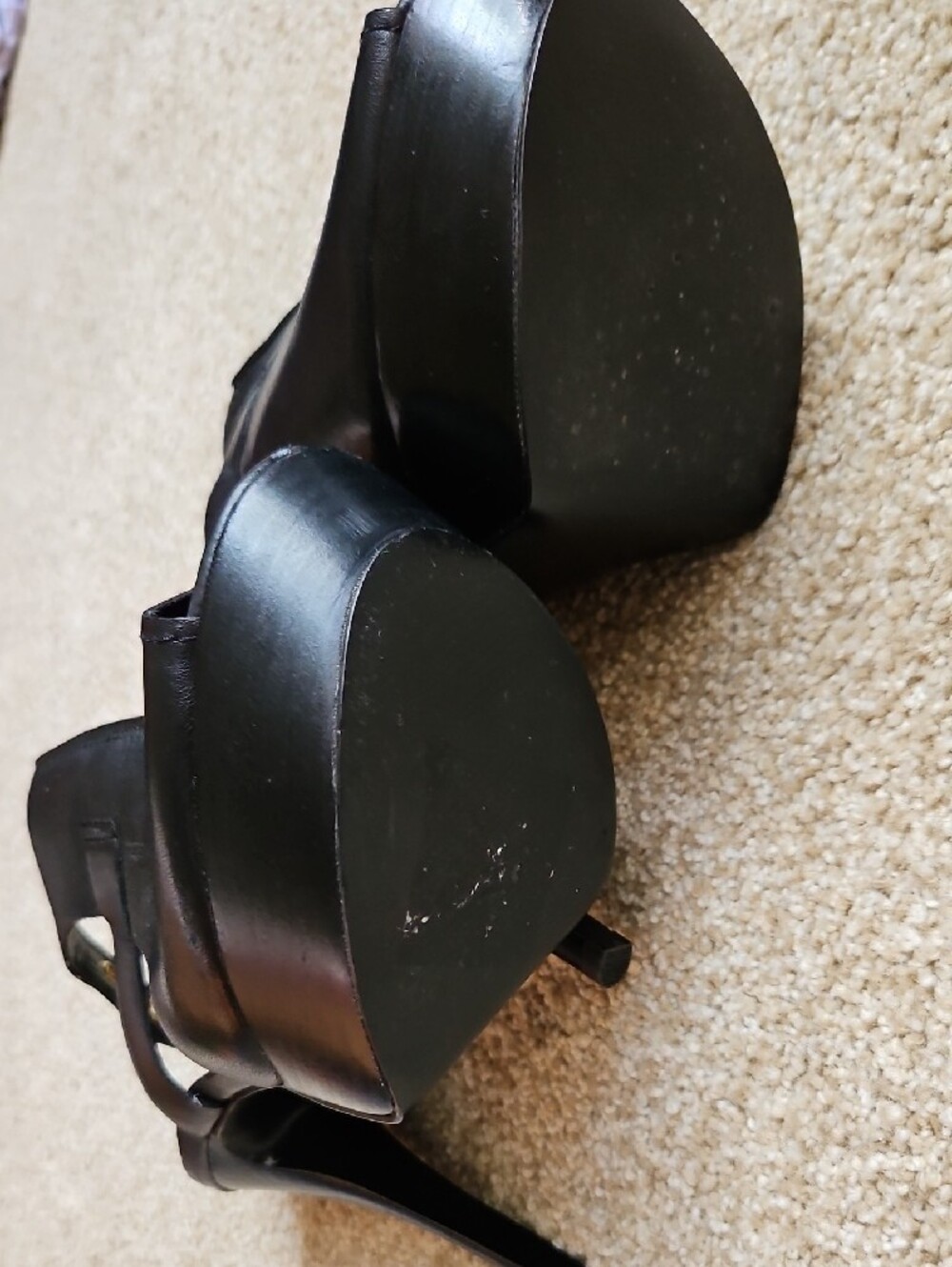 Guess Size 8.5 Women's Black Heels - Picture 6 of 11